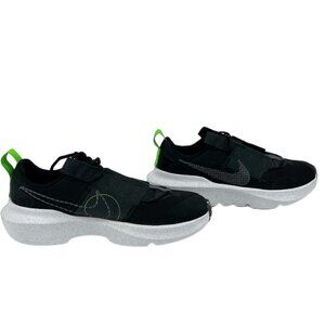 Nike Black Synthetic Athletic Sneakers | Boys Size 5Y